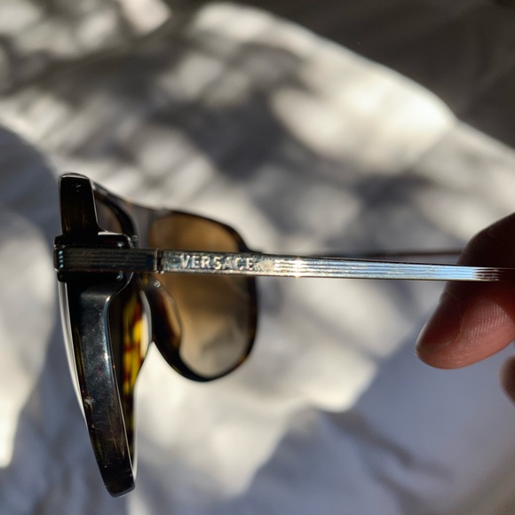 Versace Aviator Sunglasses - Picture 2 of 4